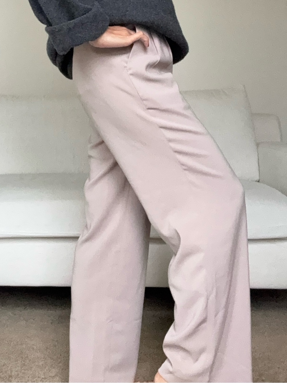 Pleated trousers